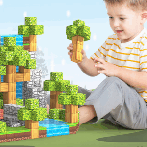 Edukacyjne Klocki Magnetyczne - Magic Cubes + (FIGURKI GRATIS!)